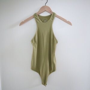 Price Drop! Free People Intimately Green Stretchy Bodysuit